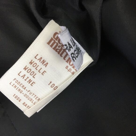 Gianfranco Ferre Black Wool & Silk Tailored Tuxedo Blazer Jacket 14 - Picture 5 of 7